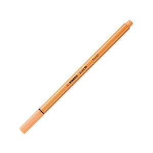 Point 88 pennarello fineliner con tratto da 0,4 mm colore arancione pastello n° 25
