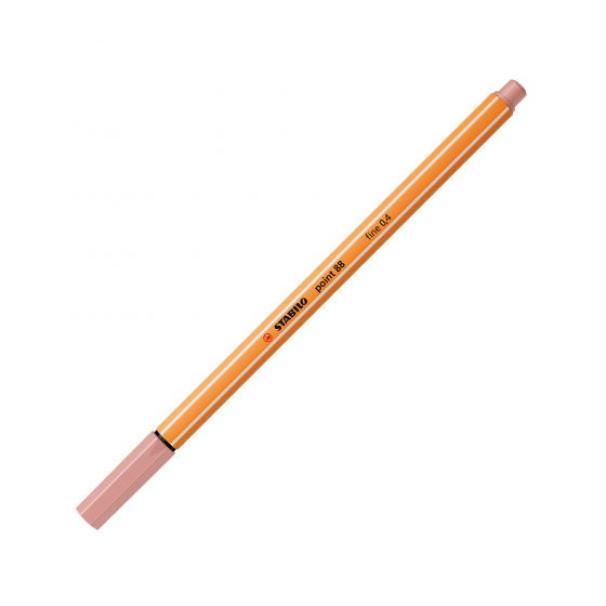 stabilo stabilo point 88 pennarello fineliner con tratto da 0,4 mm colore cipria n° 28 - foto 1