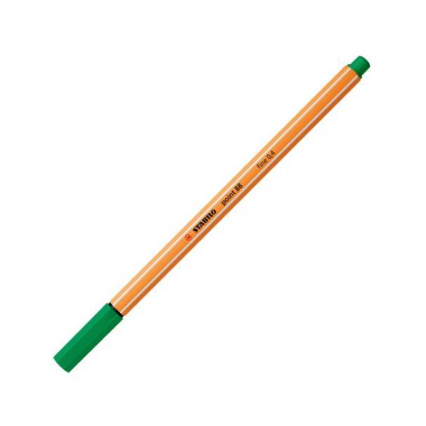 stabilo stabilo point 88 10pz pennarello fineliner con tratto da 0,4 mm colore verde n° 36 - foto 1 stabilo stabilo point 88 10pz pennarello fineliner con tratto da 0,4 mm colore verde n° 36 - foto 1