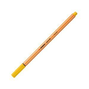 Point 88 10pz pennarello fineliner con tratto da 0,4 mm colore giallo n° 44