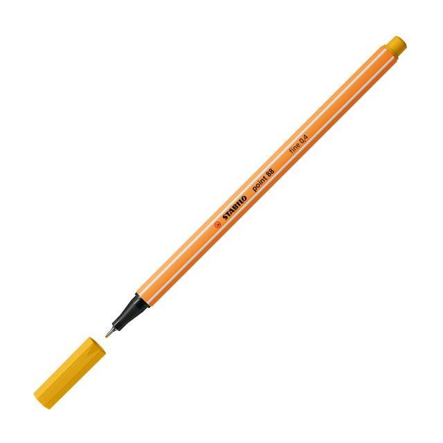 stabilo stabilo point 88 pennarello fineliner con tratto da 0,4 mm colore curry n°87 - foto 2