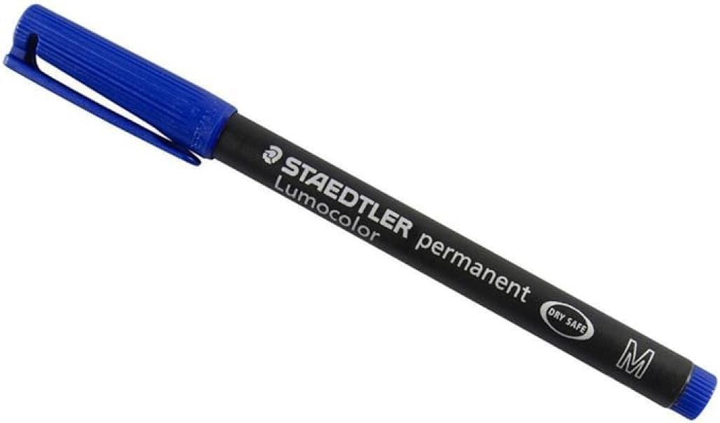 staedtler staedtler lumocolor 317 penna 10 pz marcatore permanente punta media tratto da 1.0 mm colore blu - foto 2 staedtler staedtler lumocolor 317 penna 10 pz marcatore permanente punta media tratto da 1.0 mm colore blu - foto 2