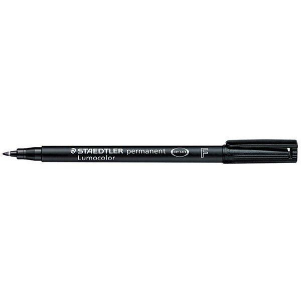 staedtler staedtler lumocolor 318 penna 10 pz marcatore permanente punta fine tratto da 0.6 mm colore nero - foto 2 staedtler staedtler lumocolor 318 penna 10 pz marcatore permanente punta fine tratto da 0.6 mm colore nero - foto 2