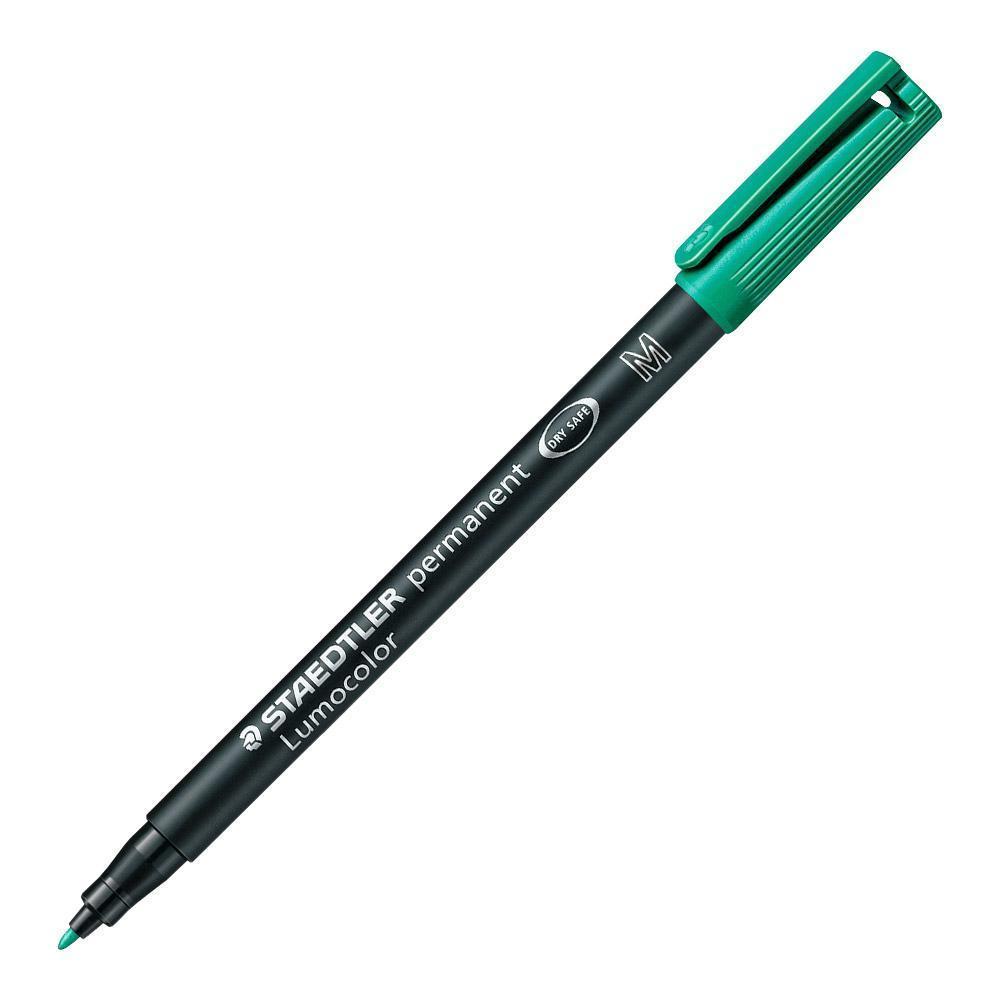 staedtler staedtler lumocolor 317 penna 10 pz marcatore permanente punta media tratto da 1.0 mm colore verde - foto 1 staedtler staedtler lumocolor 317 penna 10 pz marcatore permanente punta media tratto da 1.0 mm colore verde - foto 1