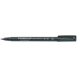 Lumocolor 313 penna marcatore permanente punta superfine tratto da 0.4 mm colore nero