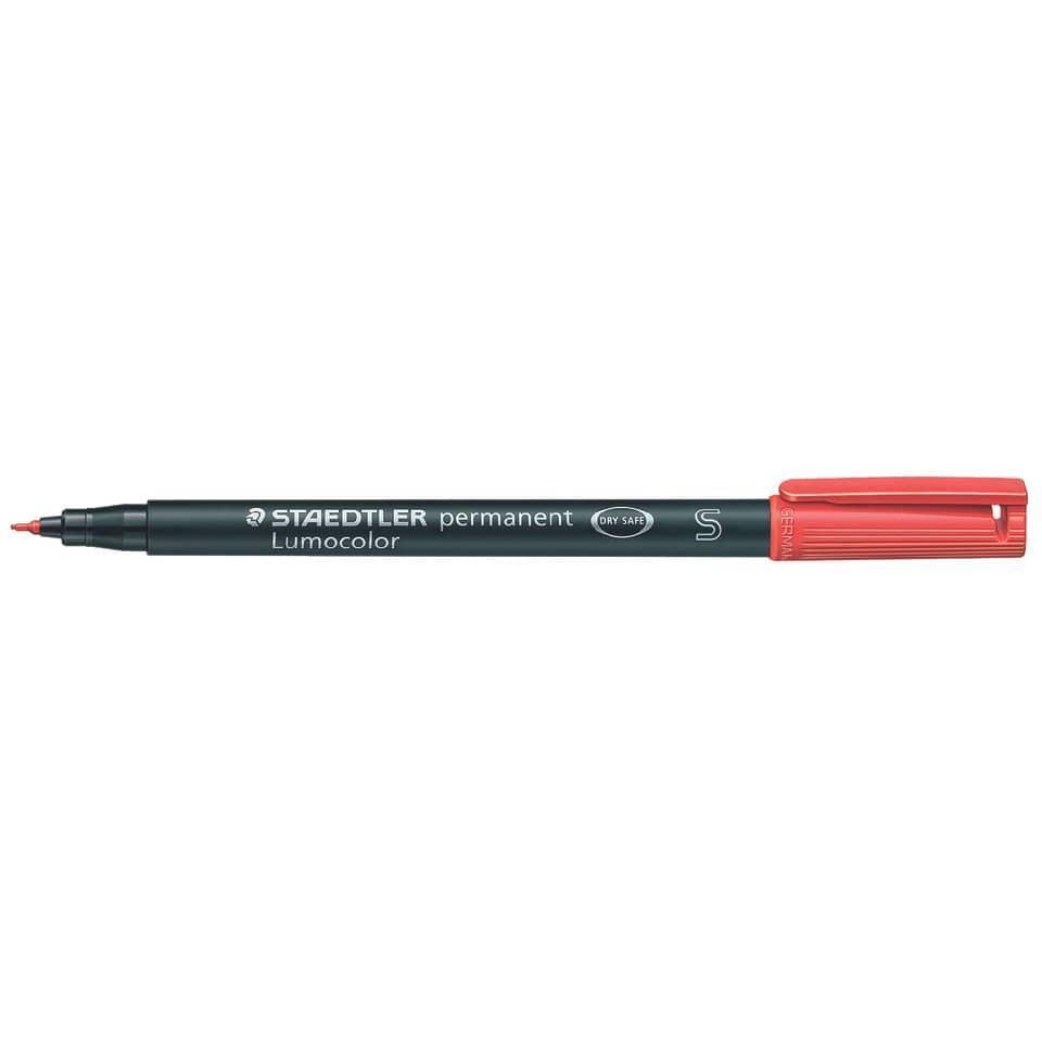 staedtler staedtler lumocolor 313 penna 10 pz marcatore permanente punta superfine tratto da 0.4 mm colore rosso - foto 2 staedtler staedtler lumocolor 313 penna 10 pz marcatore permanente punta superfine tratto da 0.4 mm colore rosso - foto 2