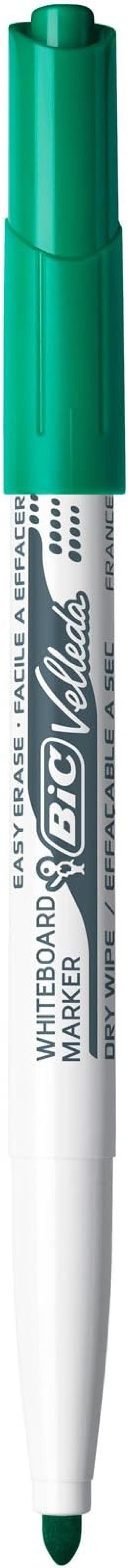 bic bic pennarello marcatore velleda 1741 punta tonda tratto da 1,4 mm colore verde - foto 2
