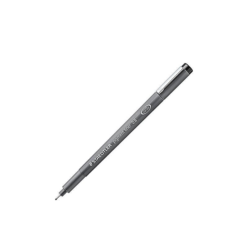 staedtler staedtler fineliner 10pz mars graphic pigment liner punta con tratto da 0,8 mm colore nero - foto 1 staedtler staedtler fineliner 10pz mars graphic pigment liner punta con tratto da 0,8 mm colore nero - foto 1