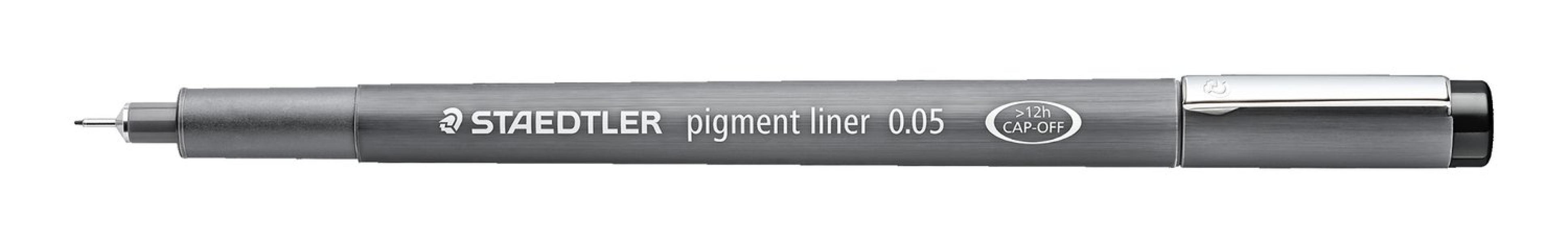 staedtler staedtler fineliner mars graphic pigment liner punta con tratto da 0,05 mm colore nero - foto 1