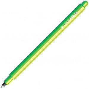 Pen marcatore punta fine  0,5 mm colore verde fluo (cod 15)