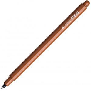 Pen marcatore punta fine  0,5 mm colore ocra rossa (cod 23)
