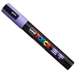 Osama marcatore  pc5 punta media tonda con tratto da 1,8 mm a 2,5 mm colore lilla