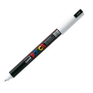 Osama marcatore  pc1 punta extra fine con tratto da 0,7 mm colore bianco