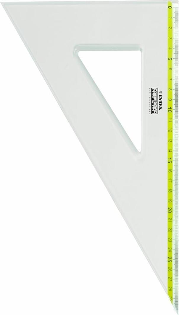 lyra lyra 10pz squadra disegno noflash 31 cm / 60 gradi - fila - foto 2 lyra lyra 10pz squadra disegno noflash 31 cm / 60 gradi - fila - foto 2