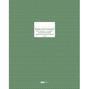 5 pz registro corrispettivi mancato funzionamento 46 fg. 31x24,5 cm e2108