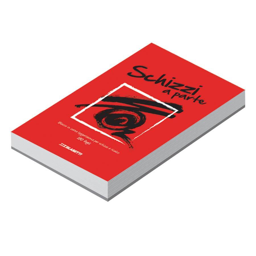 blasetti blasetti 5pz schizzi a parte blocco a4 colori assortiti - foto 4