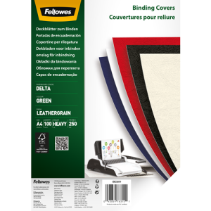 Cartoncino delta per rilegare a4 21,x29,7 cm 250gr 100 fogli rosso