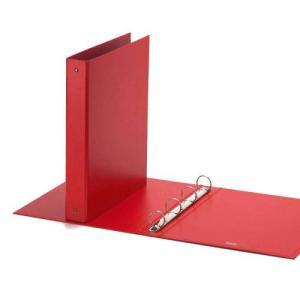 Raccoglitore 4 anelli formato 22x30 cm diametro 30 mm colore rosso