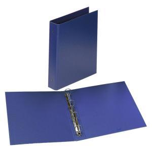 Raccoglitore 4 anelli formato 22x30 cm diametro 50 mm colore blu