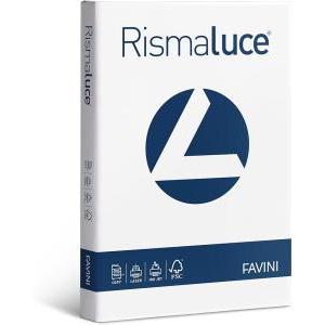 Rismaluce carta a4 140 gr/mq 200 fogli colore bianco