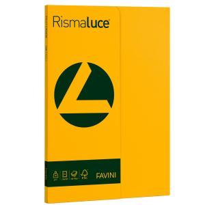 Rismaluce small a4 100 fogli 90 gr/mq colore giallo oro 52