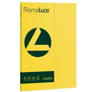 Rismaluce small a4 100 fogli 90 gr/mq colore giallo sole 53