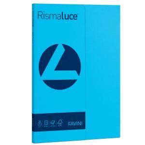 Rismaluce small a4 100 fogli 90 gr/mq colore azzurro 55
