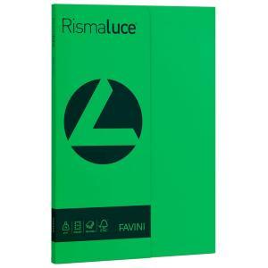 Rismaluce small a4 100 fogli 90 gr/mq colore verde 60