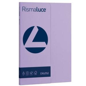 Rismaluce small a4 50 fogli 200 gr/mq colore violetto 49