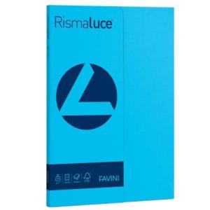 Rismaluce small a4 50 fogli 200 gr/mq colore azzurro 55