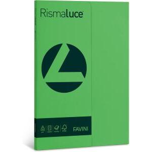 Rismaluce small a4 50 fogli 200 gr/mq colore verde 60