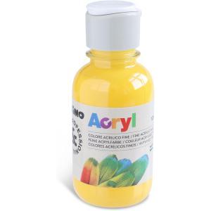 Tempera acrilica da 125 ml colore giallo oro 220