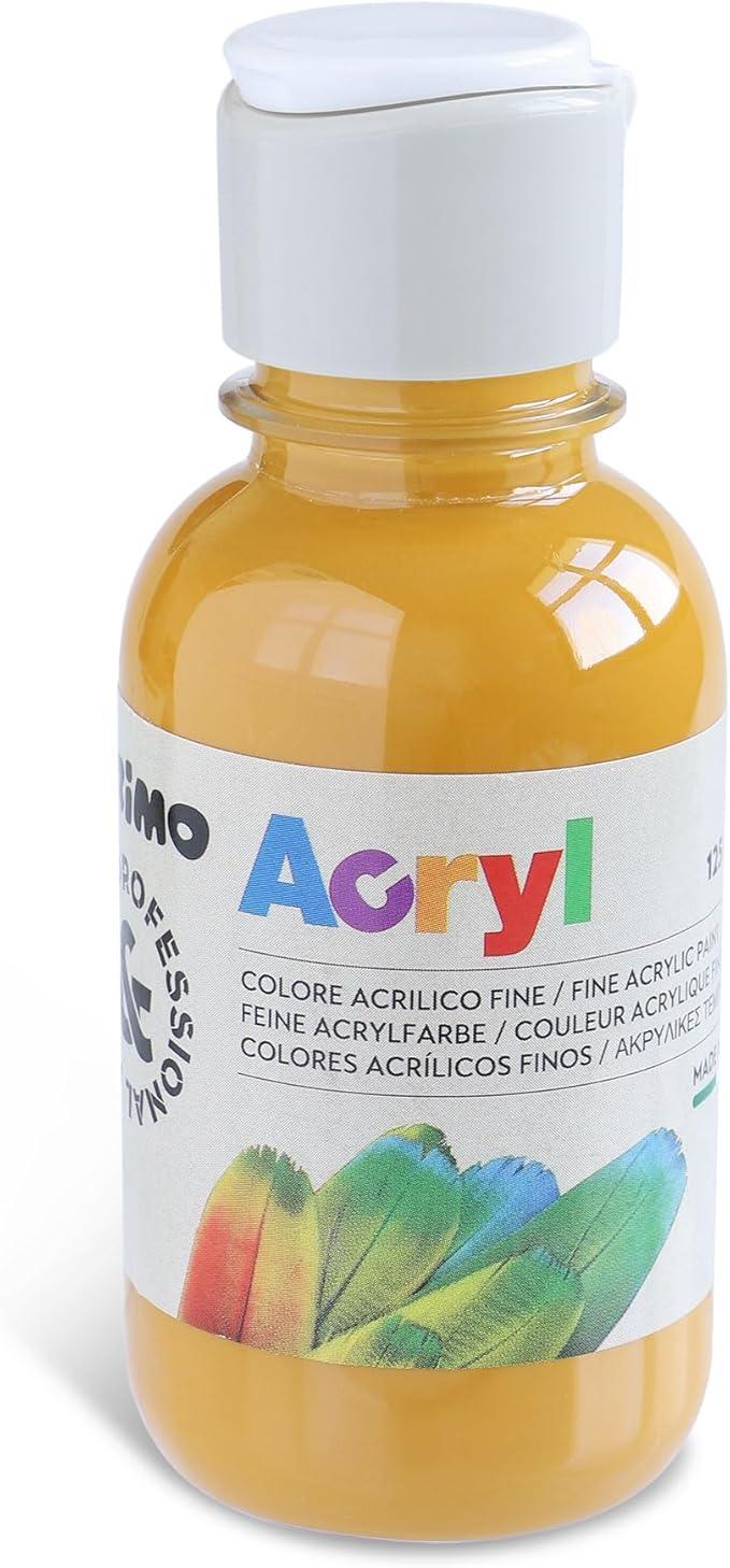 primo primo tempera acrilica da 125 ml colore ocra gialla 270 - foto 1