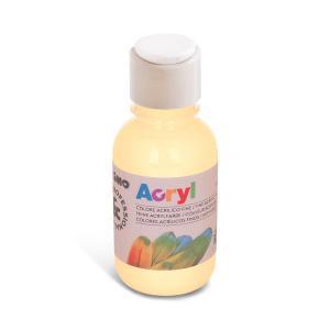 Tempera acrilica da 125 ml colore giallo avorio 291