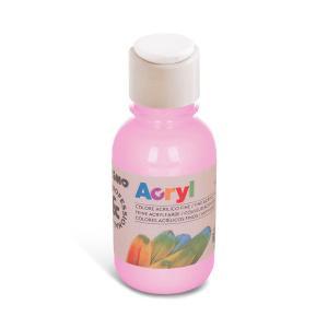 Tempera acrilica da 125 ml colore rosa 340