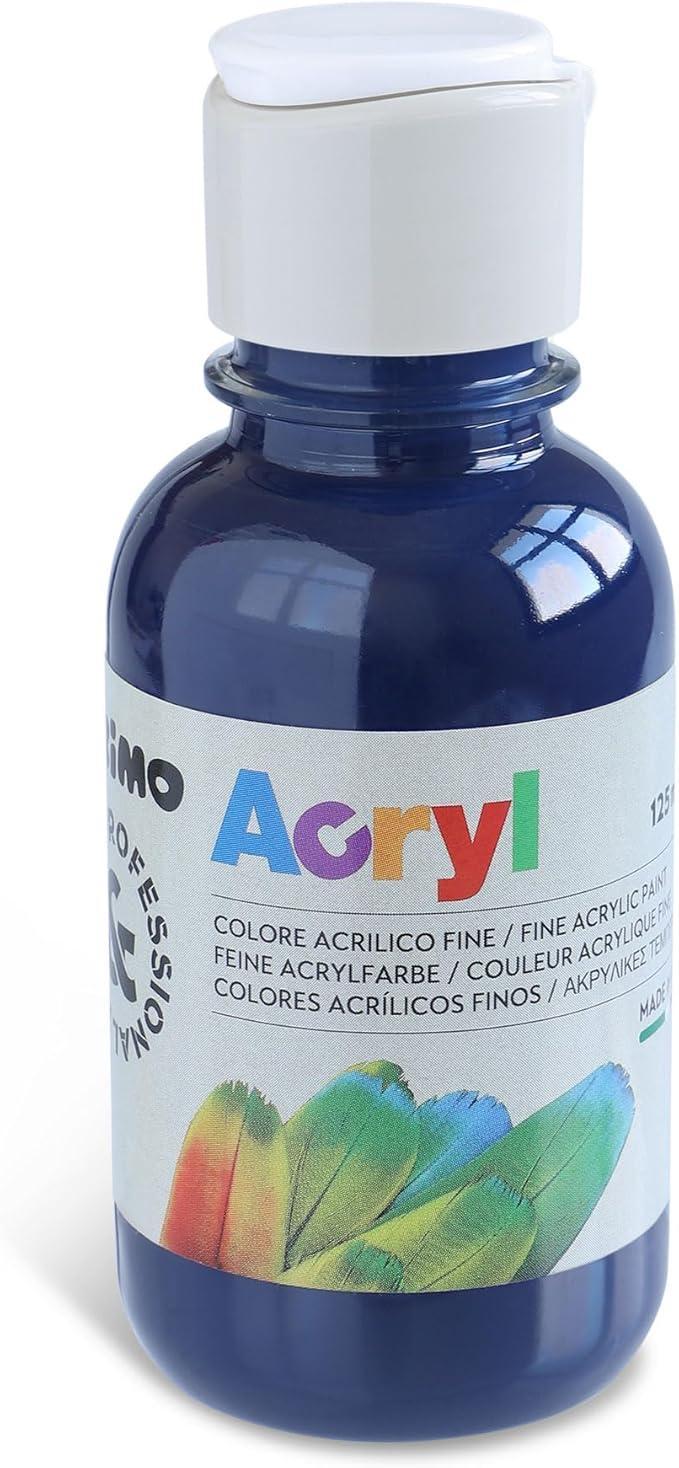 primo primo tempera acrilica da 125 ml colore blu notte 521 - foto 1