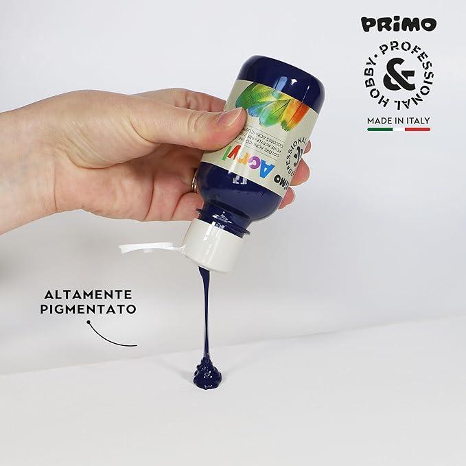 primo primo tempera acrilica da 125 ml colore blu notte 521 - foto 3