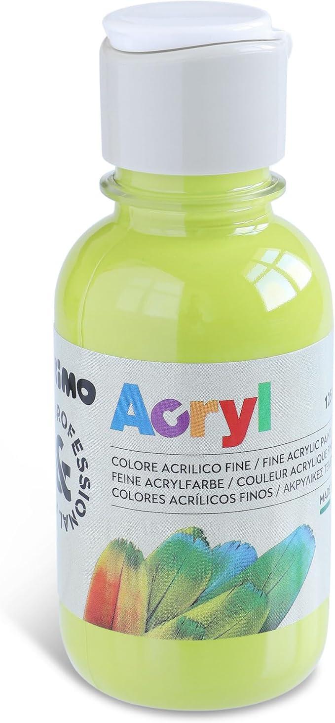 primo primo tempera acrilica da 125 ml colore verde chiaro 600 - foto 1