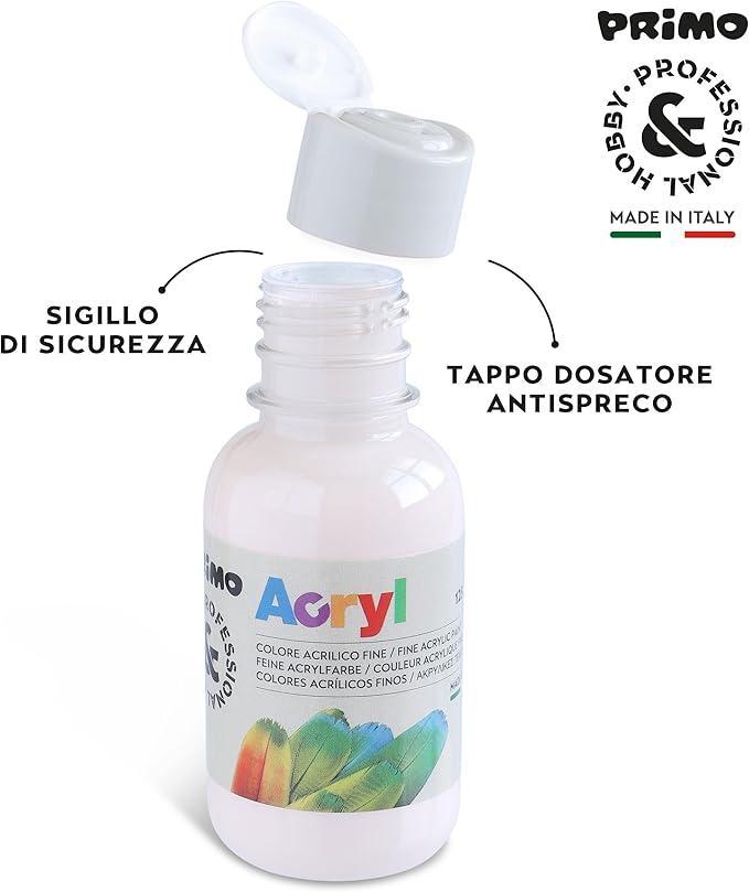 primo primo tempera acrilica da 125 ml colore beige 700 - foto 2