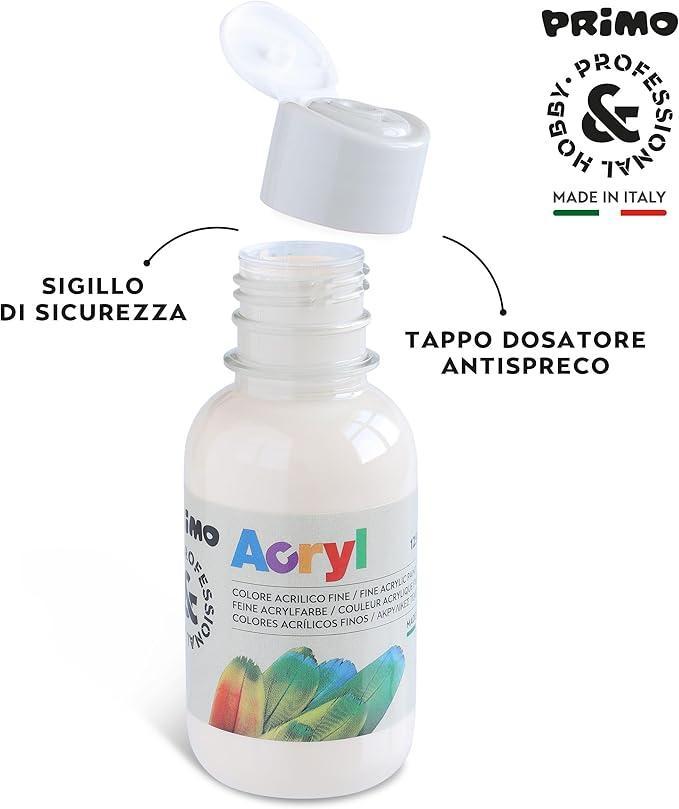 primo primo tempera acrilica da 125 ml colore beige caldo 703 - foto 2