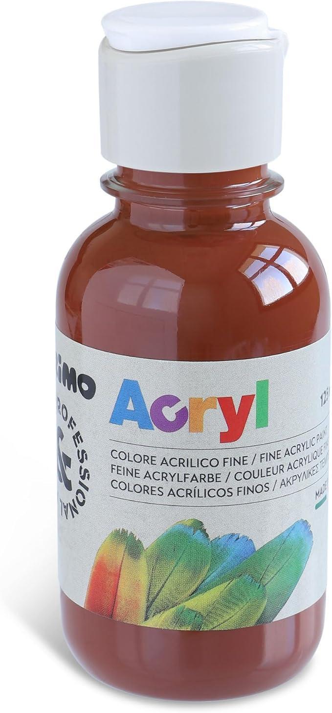 primo primo tempera acrilica da 125 ml colore siena bruciata 730 - foto 1