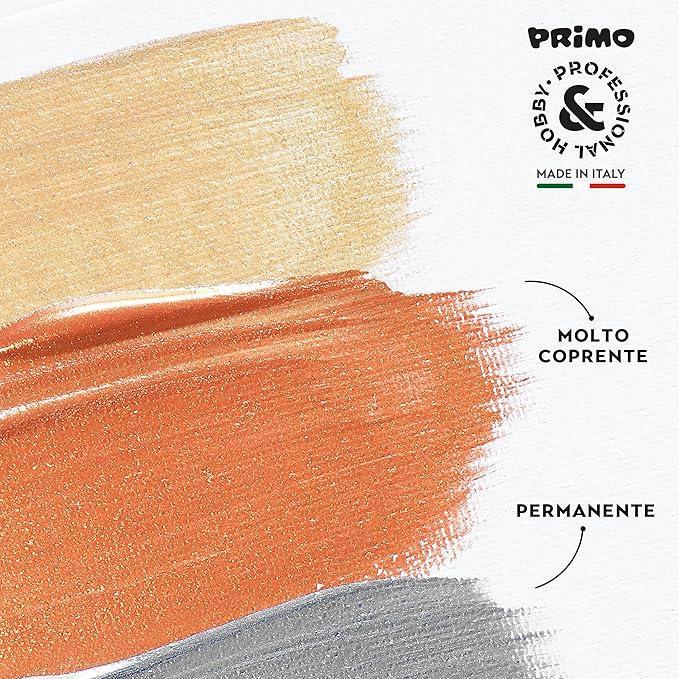 primo primo tempera acrilica da 125 ml colore rame 930 - foto 2