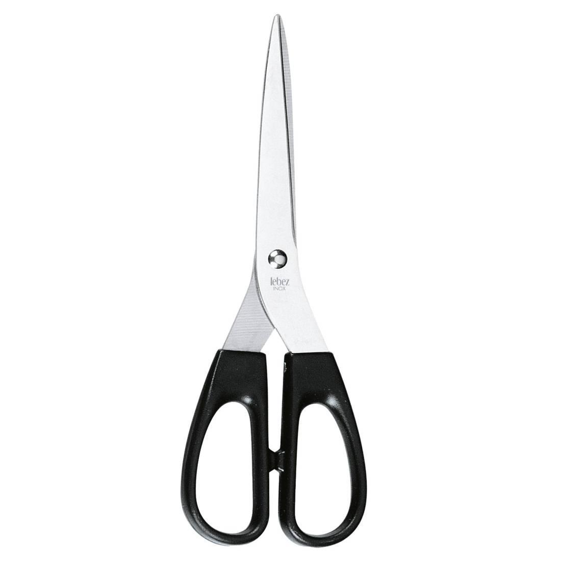 lebez lebez forbice acciaio inox e manico in plastica abs dimensioni 21,5 cm - foto 2