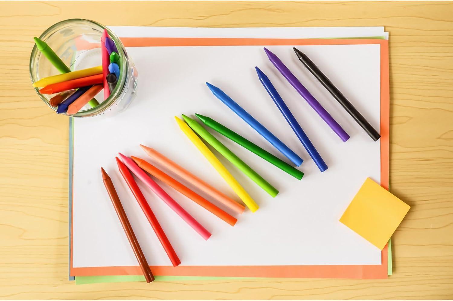 bic bic plastidecor pastelli colorati confezione da 12 pz in colori assortiti - foto 3