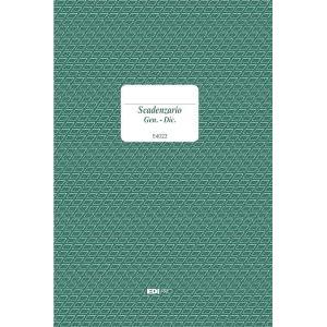 6pz e4023 scadenzario gennaio-dicembre con spirale e indici plastificati 36 fogli formato a5
