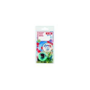 Nastro adesivo trasparente dimensioni mm 15 x 10 mt con chiocciola in blister da 2 pz