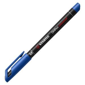 Ohpen universal pennarello marcatore permanente punta media (m) da 1,0 mm colore blu