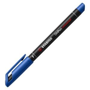 Ohpen universal pennarello marcatore permanente punta fine (f) da 0,7 mm colore blu