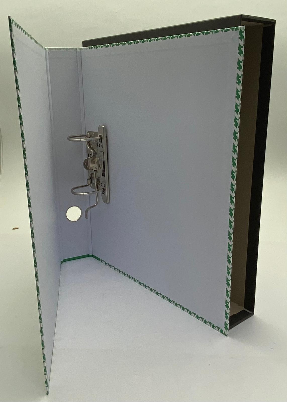 cartotecnica ridolfi forte raccoglitori registratori protocollo dimensioni 28x35 cm dorso 5 colore verde - foto 3