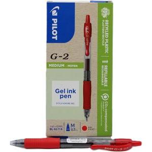 Pilot g 2 penna a sfera 12pz gel a scatto ricaricabile ...